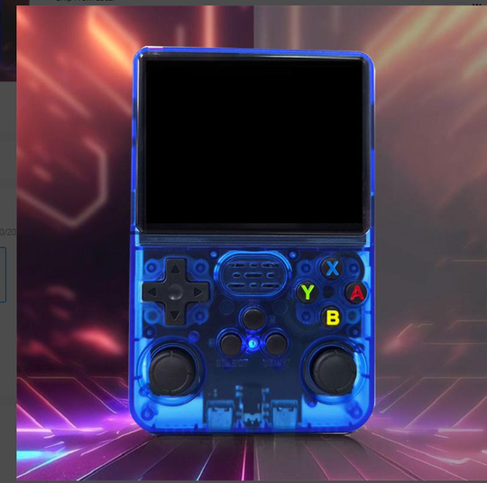WUDS R36S Retro Video Handheld Console Linux System 3.5 in IPS Screen Built in 3000mAH Battery 32G+64G TF Card for Christmas, Thanksgiving, Holiday Gift,back to school,back to school haul