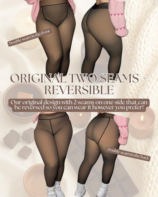 🖤Black Friday Sale:50% OFF🖤❄️One-Seam The-original Magic Fleece Lined Leggings✨💕