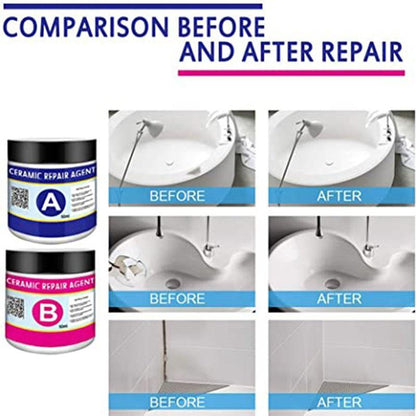 MAGIC CERAMIC TILE REPAIR AGENT - 80% OFF