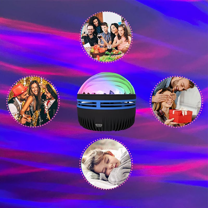 BUY 2 GET 20% OFF🌟🌟2 in 1 Northern Lights and Ocean Wave Projector