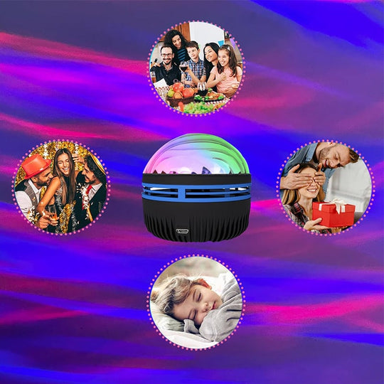 BUY 2 GET 20% OFF🌟🌟2 in 1 Northern Lights and Ocean Wave Projector