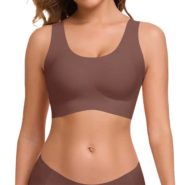 💫Seamless wireless full-coverage bra – soft, stretchy & breathable
