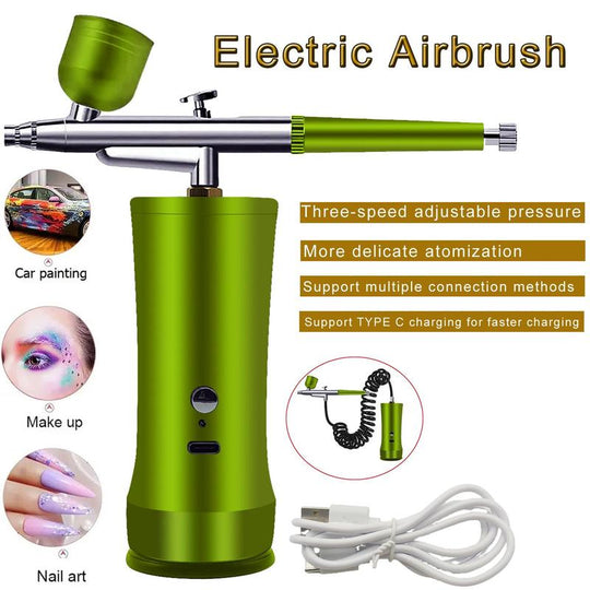 Electric Airbrush Kit with Compressor