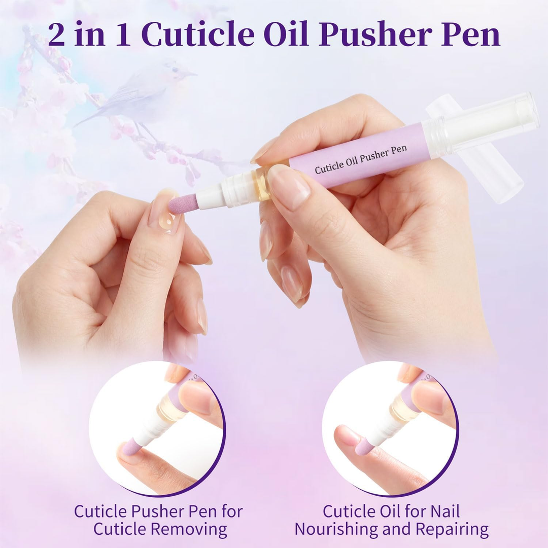 🔥Buy 1 Get 1 Free🖊️Cuticle Oil Nail Pusher Pen
