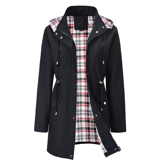 🥰New Arrival-50% Off🔥Solid Color Casual Jackets, Waterproof and Windproof Coats, Hooded Windbreakers