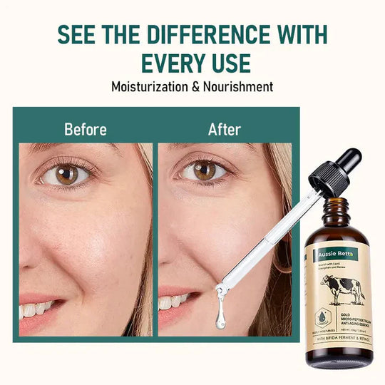 Aussie Betta Golden Micro-Peptide Tallow Serum-Gentle Anti-Aging for Sensitive Skin