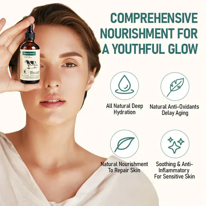 Aussie Betta Golden Micro-Peptide Tallow Serum-Gentle Anti-Aging for Sensitive Skin