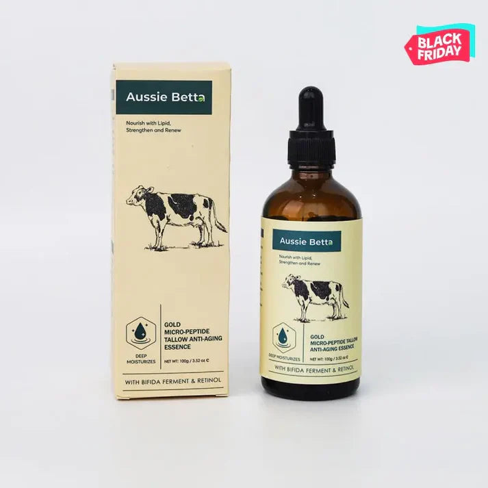 Aussie Betta Golden Micro-Peptide Tallow Serum-Gentle Anti-Aging for Sensitive Skin