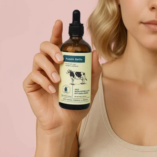 Aussie Betta Golden Micro-Peptide Tallow Serum-Gentle Anti-Aging for Sensitive Skin