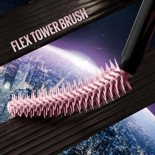 Lash Sensational Sky High Washable Mascara Makeup, Volumizing, Lengthening, Defining, Curling, Multiplying, Buildable Formula, Very Black