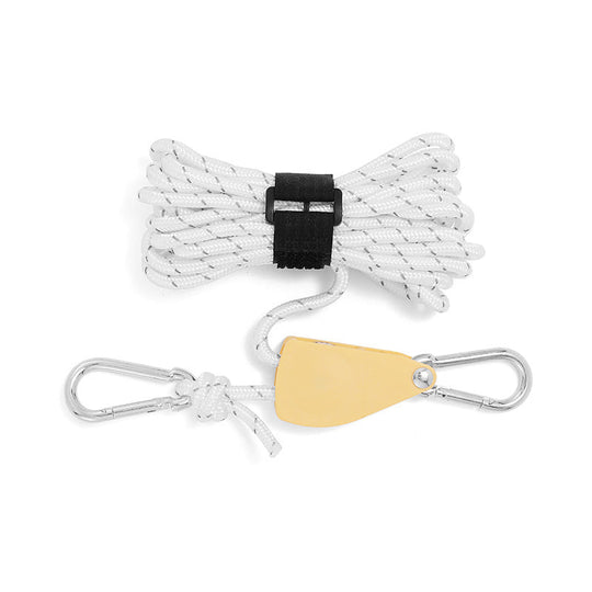 🪢Hordozható, állítható, fix kempingkötél🌳