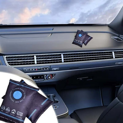 ❄️ BUY 2 GET 3 FREE! 🌬️ REUSABLE DEHUMIDIFIER BAG - Color-Changing Indicator, High-Capacity Moisture Absorption for Closet, Car and Basement 🚗👕