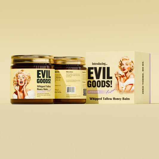 Whipped Butter and Manuka Honey Organic Nourishing Face Cream, Body Lotion, Lip Balm