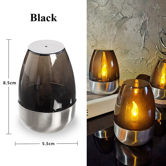 💗LAST DAY SALE 50% OFF⚡50K+ SOLD💕Solar-powered LED Candle Light Lamp🕯️💡