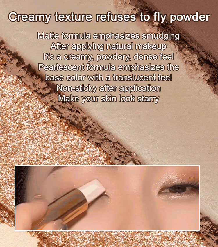 🥰HOT SALE BUY 1 GET 1 FREE🥰Gradient Three-Color Eyeshadow Stick