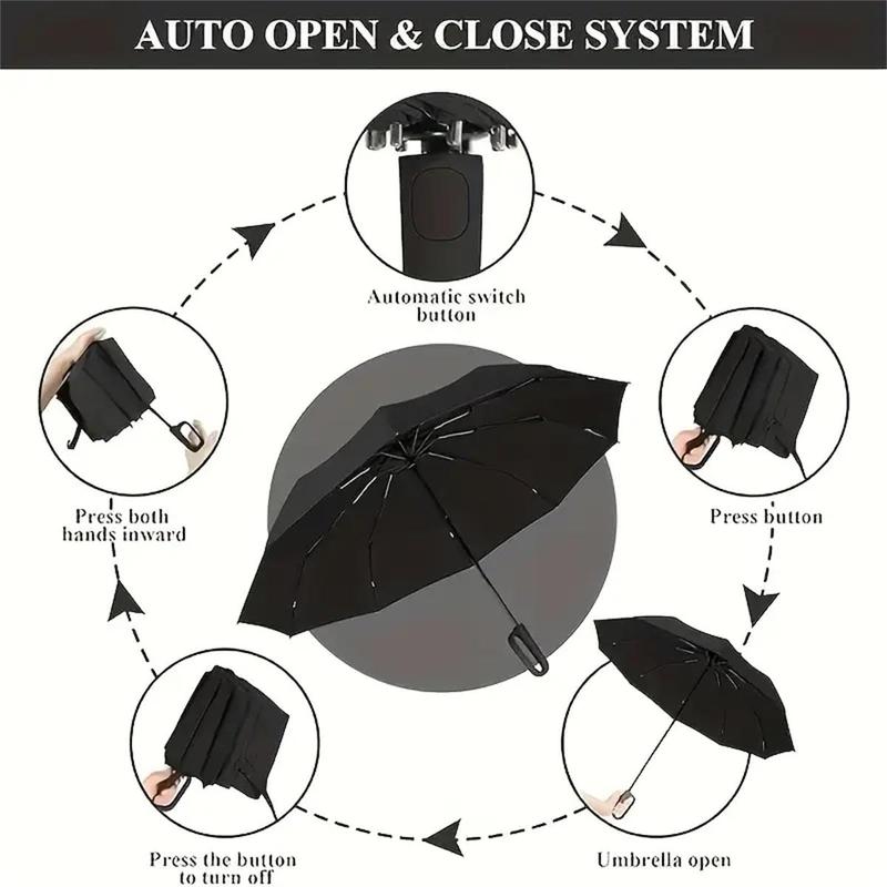 🌂Automatic Folding Umbrella – Windproof, Waterproof & Compact