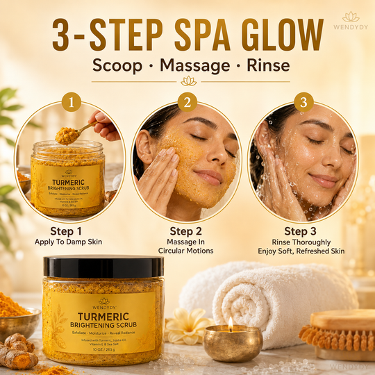 ✨Last Day Buy 2 Get 1 Free💗Turmeric Exfoliating Body Scrub