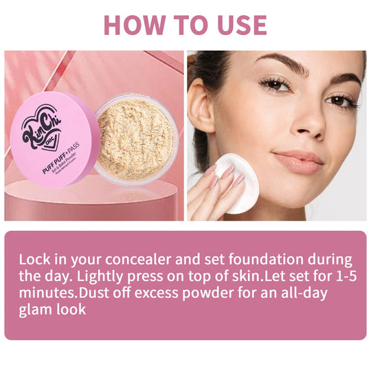 💕2026 Hot Sale💕Puff Puff Pass Set & Bake Powder with Rice Powder & Vitamin-E