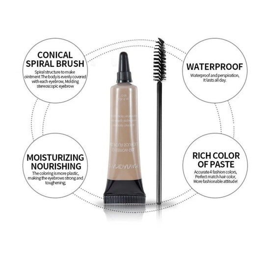 💕 Last Day Buy 1 Get 1 Free ⭐Long-lasting Waterproof Smudge-proof Liquid Eyebrow Gel/Tint(With Free Brush)