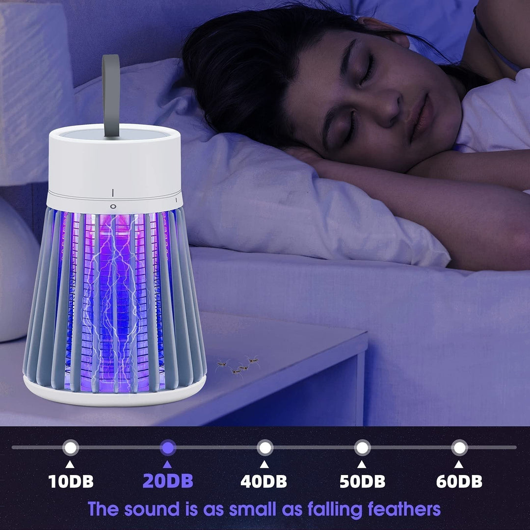 🦟USB/Rechargeable Portable Mosquito & Fly Trap Lamp for Indoor & Outdoor