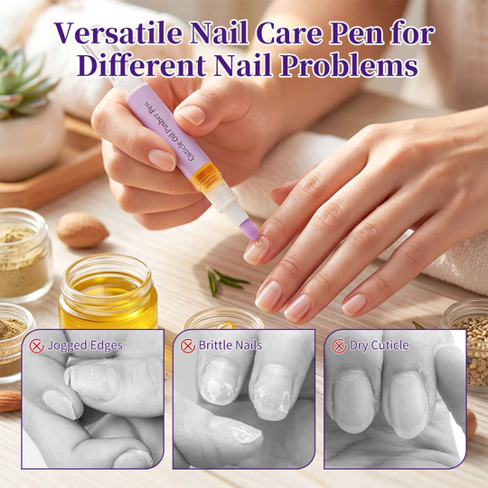 🔥Buy 1 Get 1 Free🖊️Cuticle Oil Nail Pusher Pen