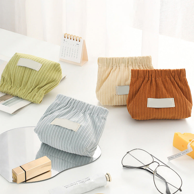 💕BUY MORE, SAVE MORE💕 Mini stretch corduroy storage bag