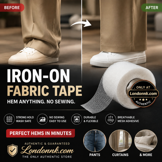 ✨️New Arrival 2026！🔥Limited Time Buy 2 Get 3 Free！🥼Special adhesive designed for textiles! 👵❤️Iron-On Hemming Tape for Fabric