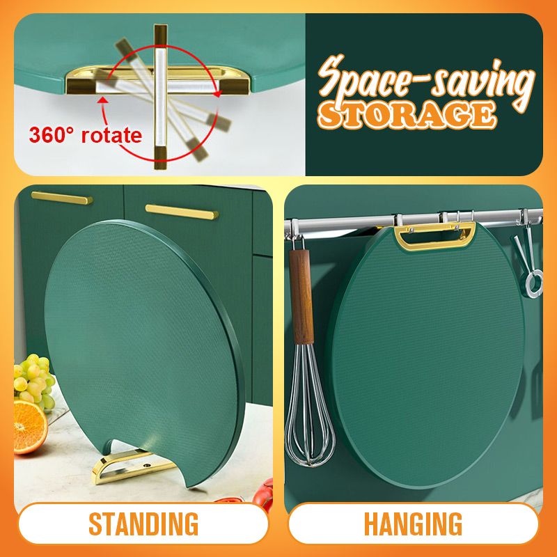 🔥 2025 New Upgrade🔥Antibacterial Stand-able Double-sided Chopping Board
