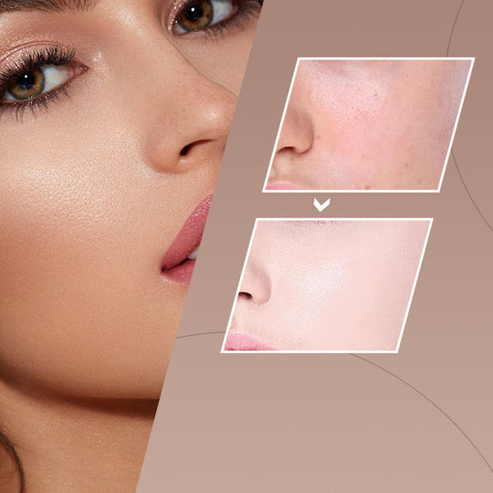 Fluffy, dome foundation brush