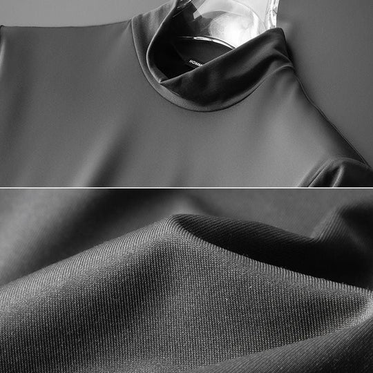 Herrtröja i Mercerized bomull Stretch varm och bekväm baslager