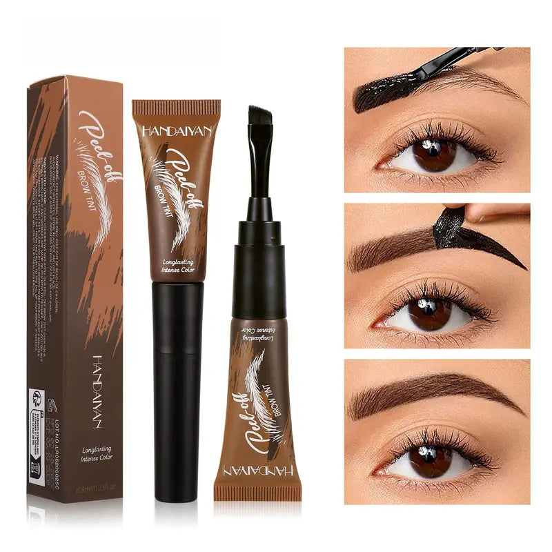 💞Buy 1 Get 1 Free💞50K+ SOLD!🎨Waterproof Brow Tint – Peel‑off, easy apply. Covers greys, shapes perfectly. A brow game changer!🌟 2