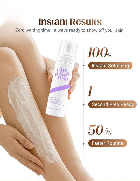 💜LAST DAY SALE 50% OFF!!💜Bikini Pain-Free Hair Removal Cream Mousse for Sensitive Skin✨