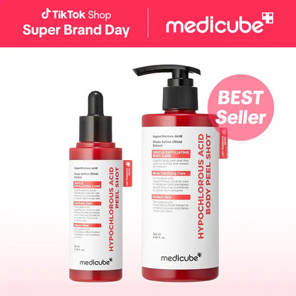 [Medicube] Hypochlorous Acid Rice Peel Shot Duo For Face & Body