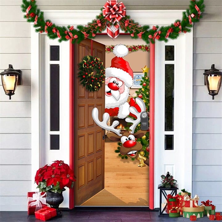 🎄Early Xmas Sales -50% OFF🎅-Christmas 2025 Front Door Decoration🎅