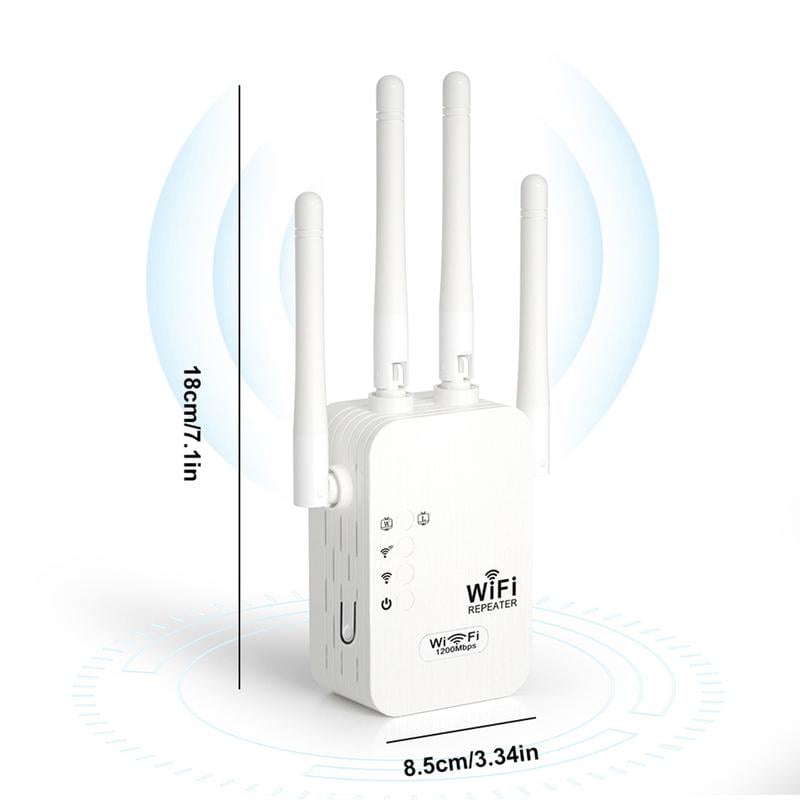 🔥2025 Hot Sale 🎁1200Mbps Dual Band (5GHz/2.4GHz) WiFi Extender
