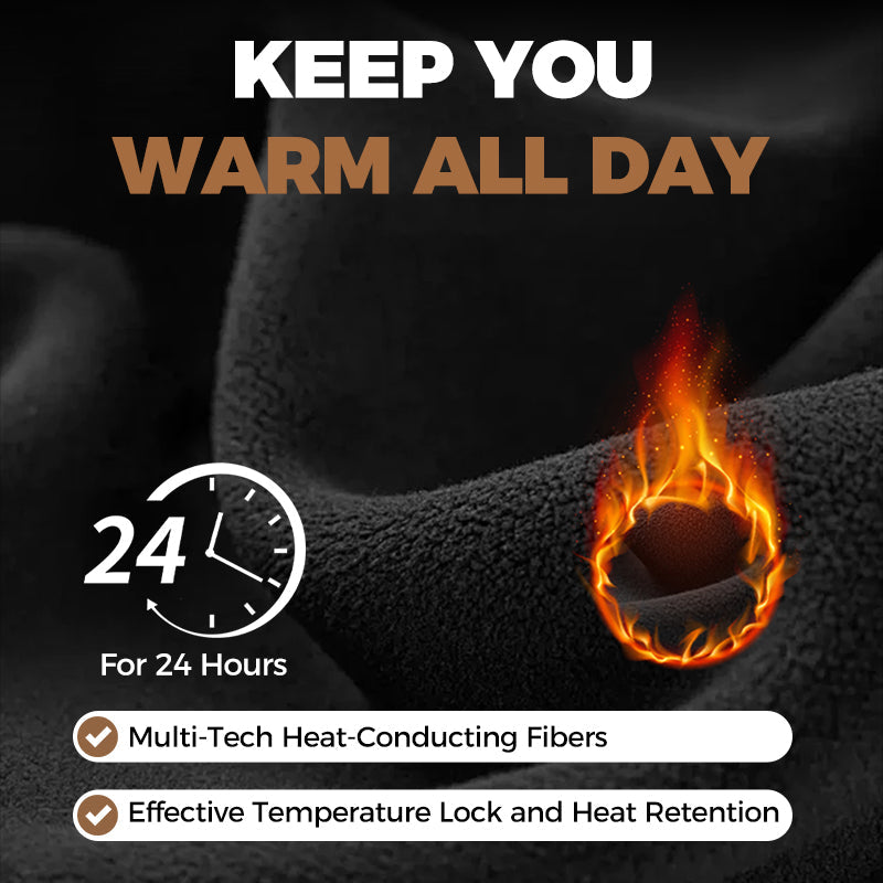 Herrtröja i Mercerized bomull Stretch varm och bekväm baslager