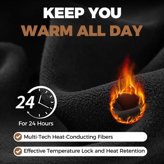 Herrtröja i Mercerized bomull Stretch varm och bekväm baslager