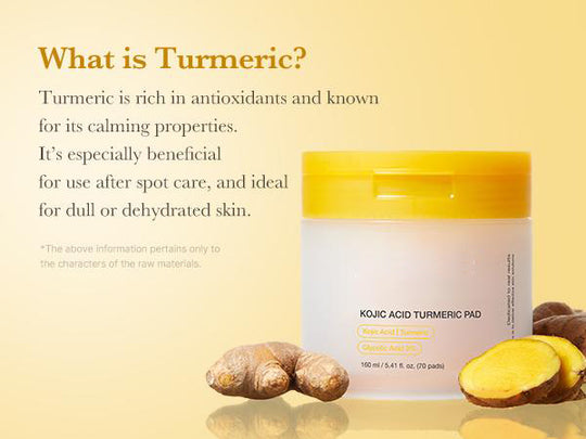 Kojic Acid Turmeric Power Duo for Face & body | Ideal for Troubled Skin & Use After Spot Care | Soothing & Calming with Kojic Acid, Turmeric, Niacinamide
