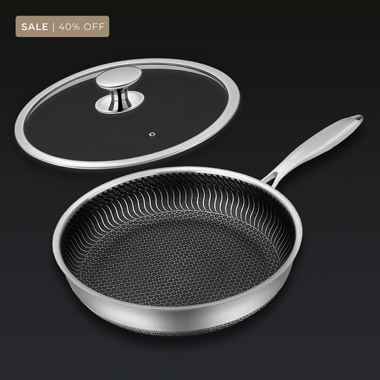 🍳2025 Hot SaleLimited Time 50% Off ✨- Premium Non-Stick Pan with Lid