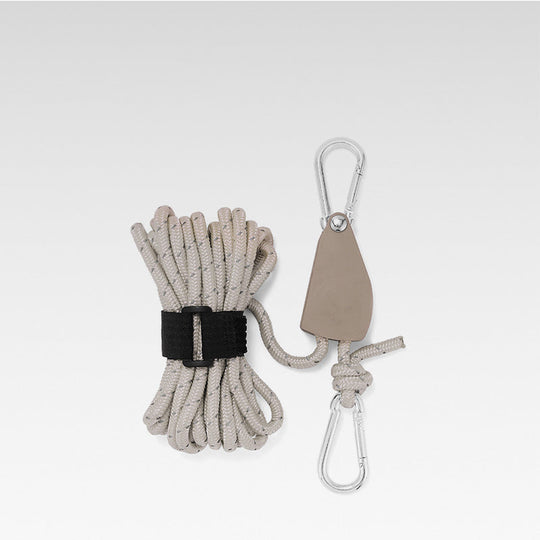 🪢Hordozható, állítható, fix kempingkötél🌳