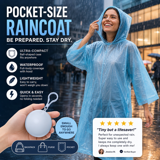🔥Limited Time Promotion 49% OFF🔥Mini Ball Shape Disposable Raincoat(Buy 1 Get 1 Free)