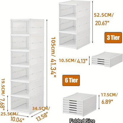 (👍BUY 2 GET 1 FREE)Foldable Shoe Rack