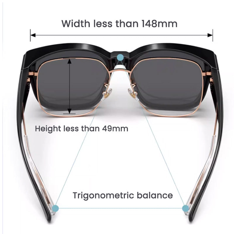 Polarized UV Dual-Use Protection Sunglasses