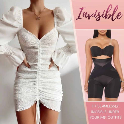 🔥Hot Sale🔥Cross Compression High Waisted Shaper