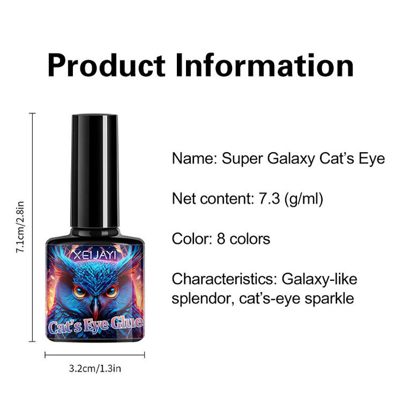 Presente requintado - esmalte Super Galaxy Cat’s Eye