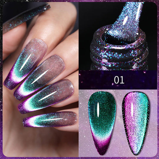 Presente requintado - esmalte Super Galaxy Cat’s Eye