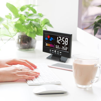 🌡️ 50% OFF NOW! ⏰Temperature & Humidity Monitor with Forecast Display & Table Alarm Clock