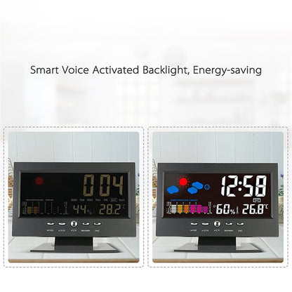 🌡️ 50% OFF NOW! ⏰Temperature & Humidity Monitor with Forecast Display & Table Alarm Clock