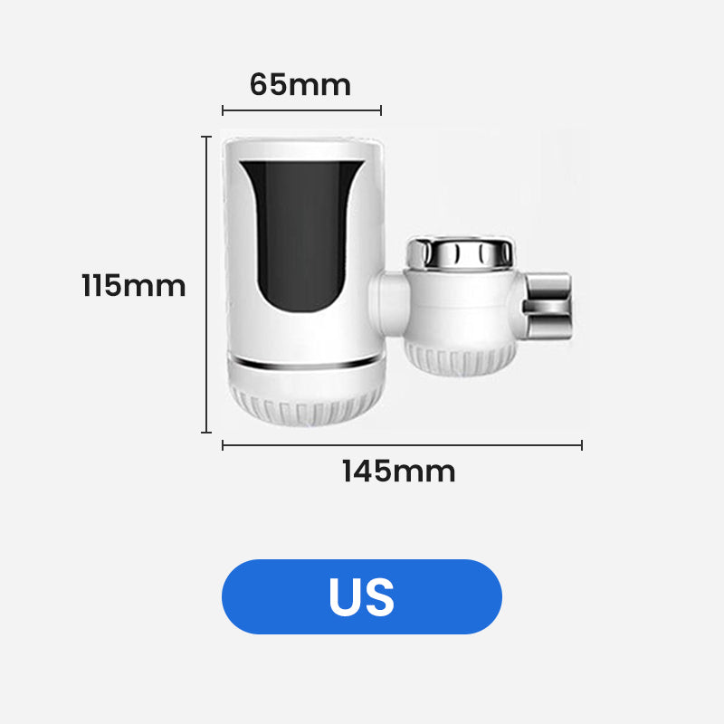 Azonnali tartály nélküli elektromos melegvíz csaptelep