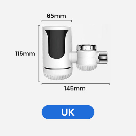 Azonnali tartály nélküli elektromos melegvíz csaptelep